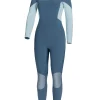 Fashion A Series Ecoprene 3/2 Chest Zip Long Sleeve Steamer Wetsuit Womens Wetsuits