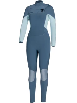Fashion A Series Ecoprene 3/2 Chest Zip Long Sleeve Steamer Wetsuit Womens Wetsuits