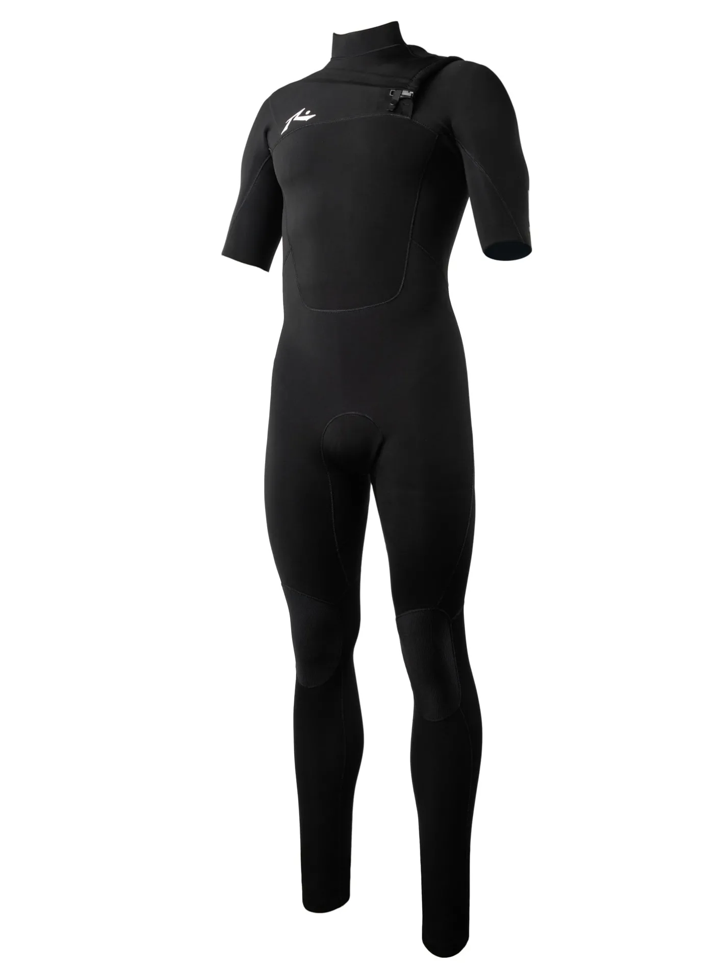Hot A Series Ecoprene 2 Chest Zip Short Sleeve Wetsuit Mens