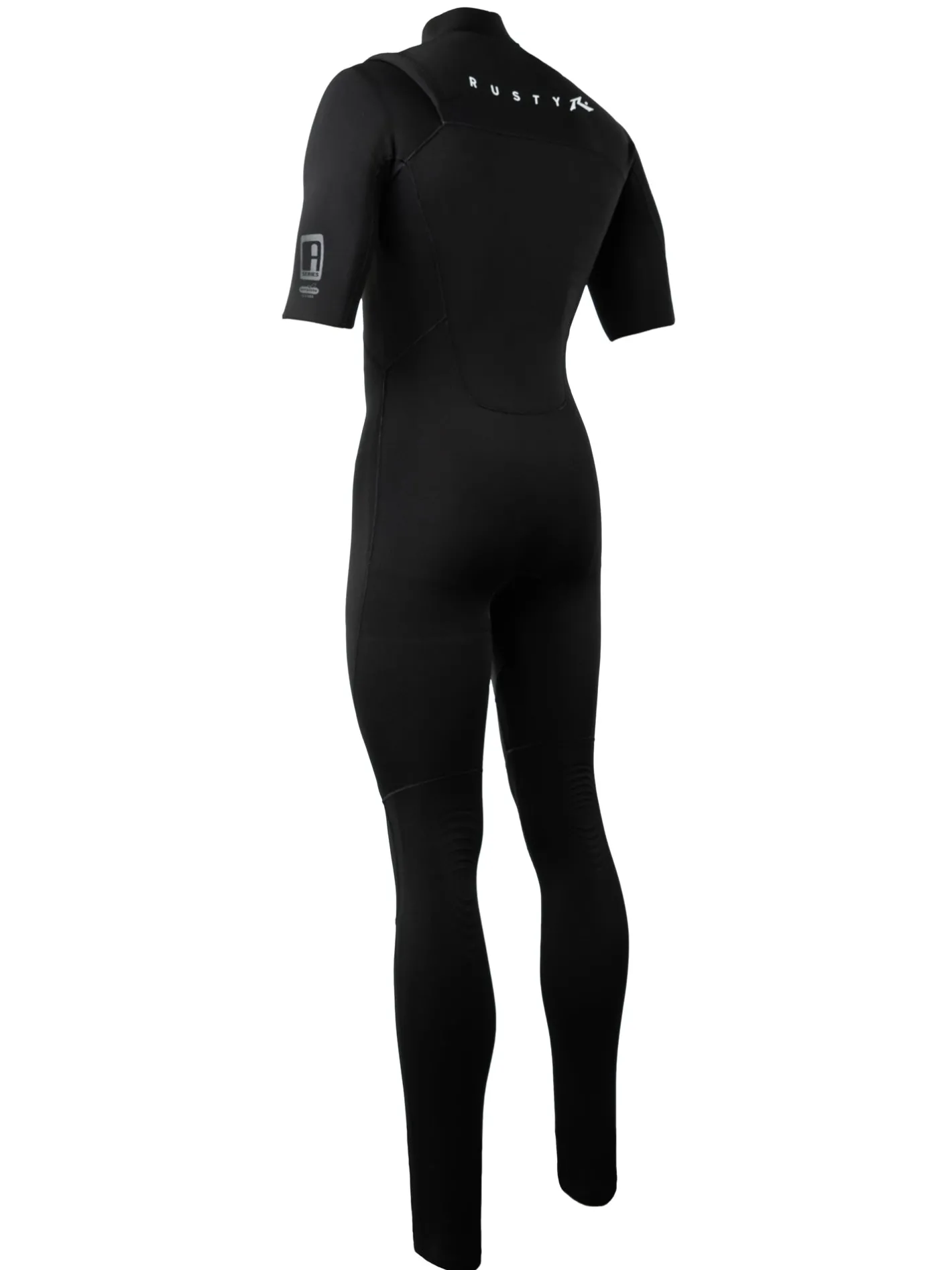 Hot A Series Ecoprene 2 Chest Zip Short Sleeve Wetsuit Mens
