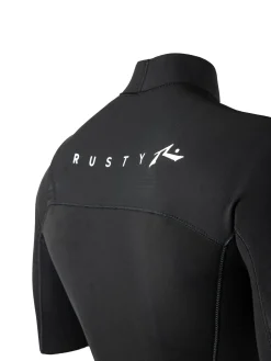 Hot A Series Ecoprene 2 Chest Zip Short Sleeve Wetsuit Mens