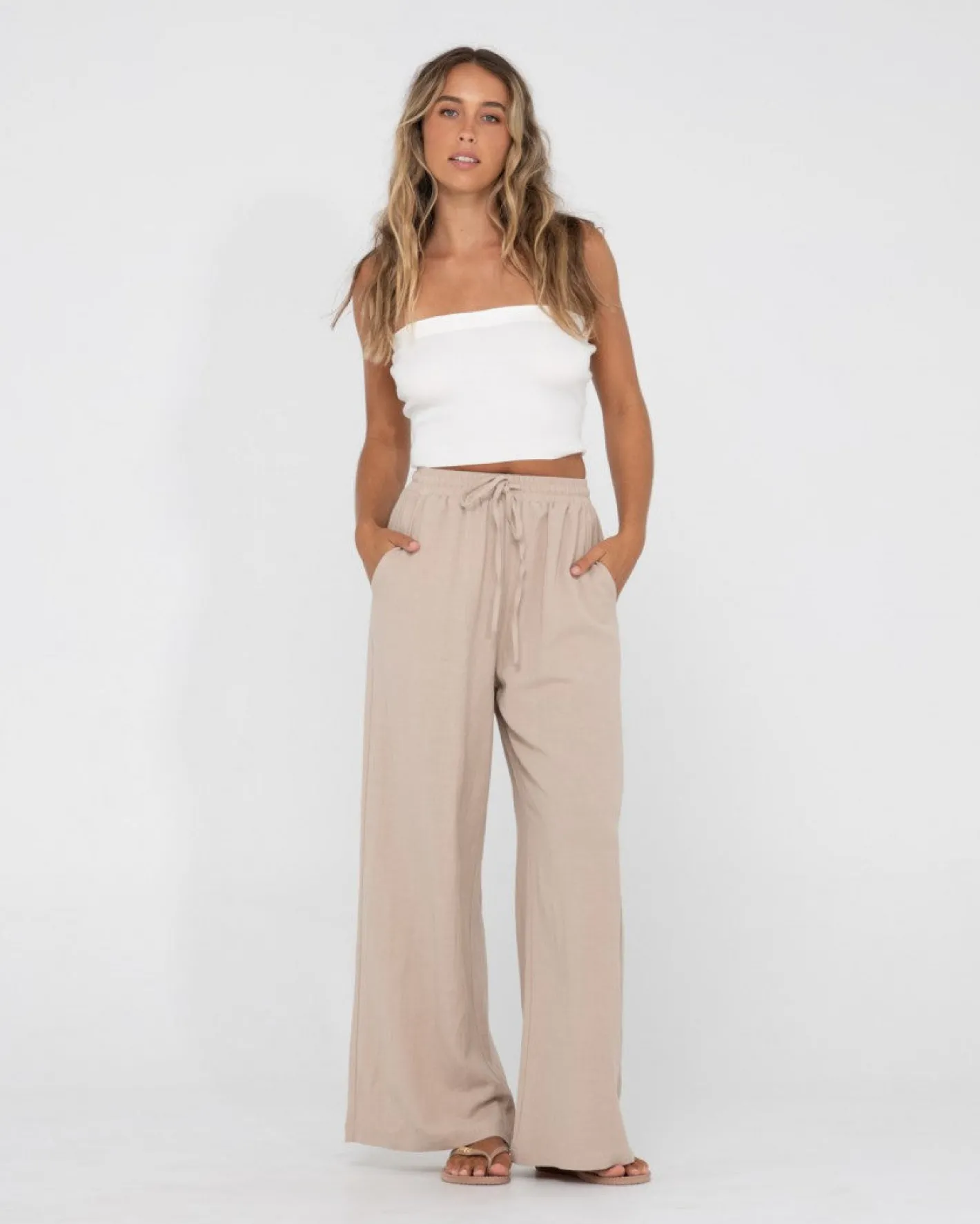 Shop Alannah High Waisted Lounge Pant Womens Pants