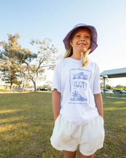 Outlet Alannah Lounge Linen Short Girls Kids Bottoms