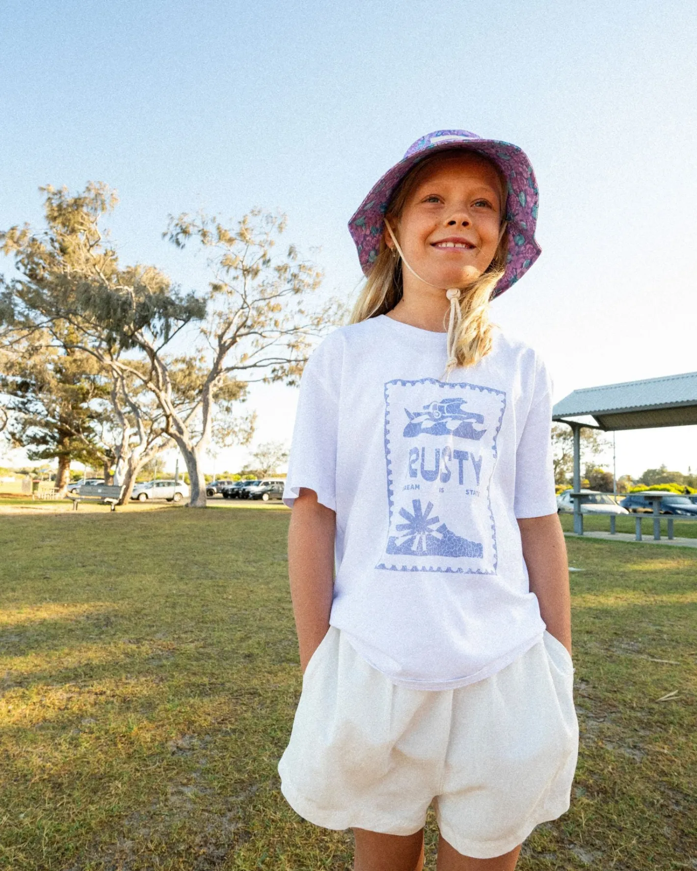 Outlet Alannah Lounge Linen Short Girls Kids Bottoms