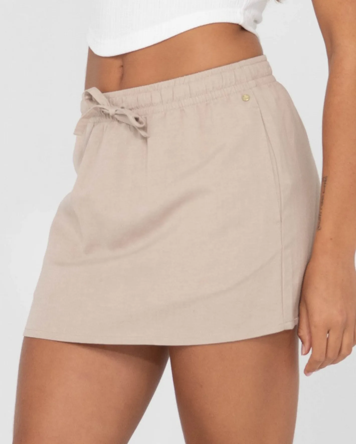 Shop Alannah Low Rise Lounge Mini Skirt Womens Skirts