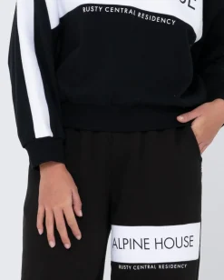 Online Alpine House Oversize Crew Neck Fleece Womens Hoodies & Fleece