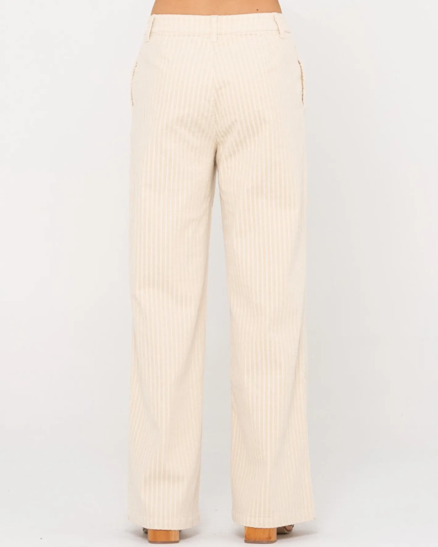 New Amanda High Waisted Wide Leg Cord Pant Womens Pants