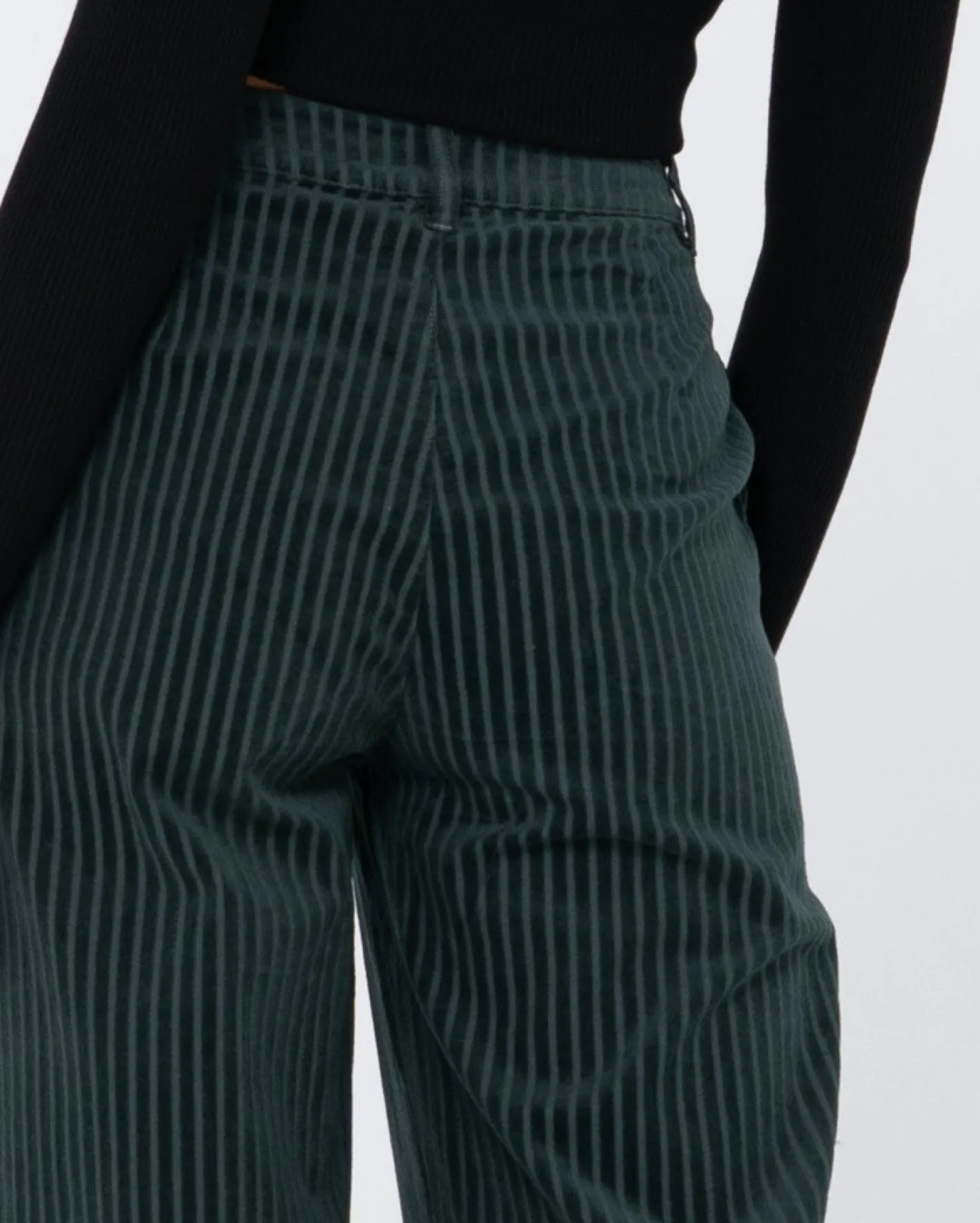 Shop Amanda High Waisted Wide Leg Cord Pant Womens Pants