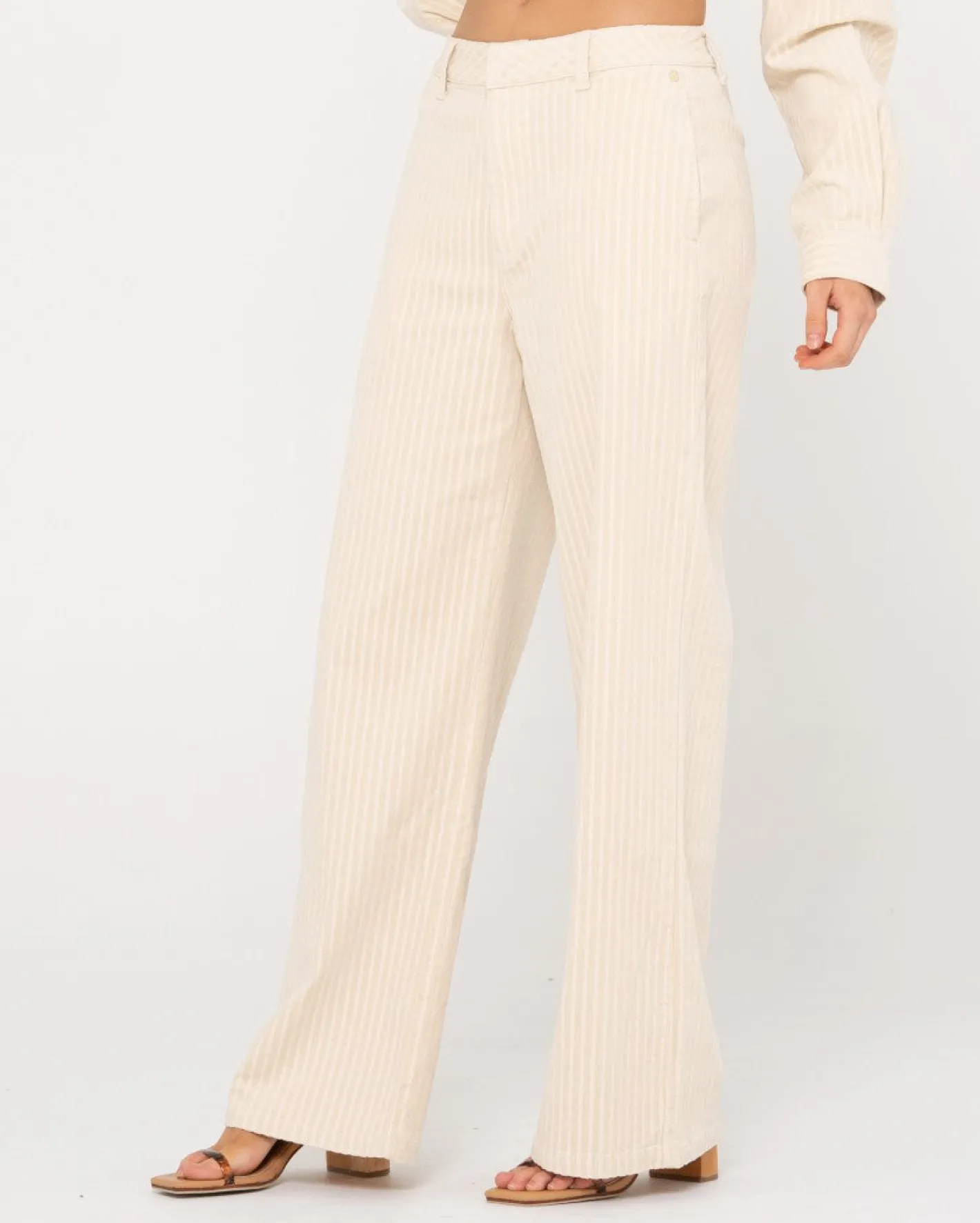 New Amanda High Waisted Wide Leg Cord Pant Womens Pants