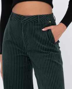 Shop Amanda High Waisted Wide Leg Cord Pant Womens Pants