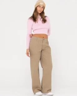 Flash Sale Amelia Cropped Long Sleeve Knit Top Womens Fashion Tops