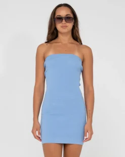 Shop Amelia Knit Strapless Mini Dress Womens Mini Dresses