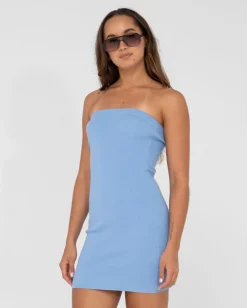 Shop Amelia Knit Strapless Mini Dress Womens Mini Dresses