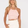 Shop Bad Habits Halter Neck Top Womens Fashion Tops