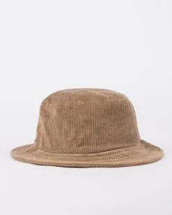 Clearance Big Wale Cord Bucket Hat Mens Caps & Hats