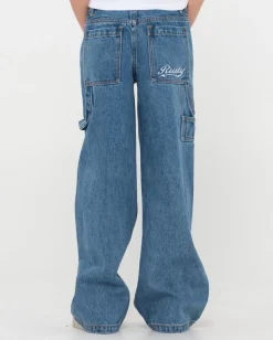 Sale Billie Low Denim Carpenter Pant Girls Kids Bottoms