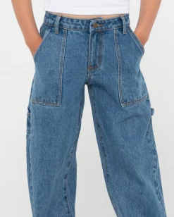 Sale Billie Low Denim Carpenter Pant Girls Kids Bottoms