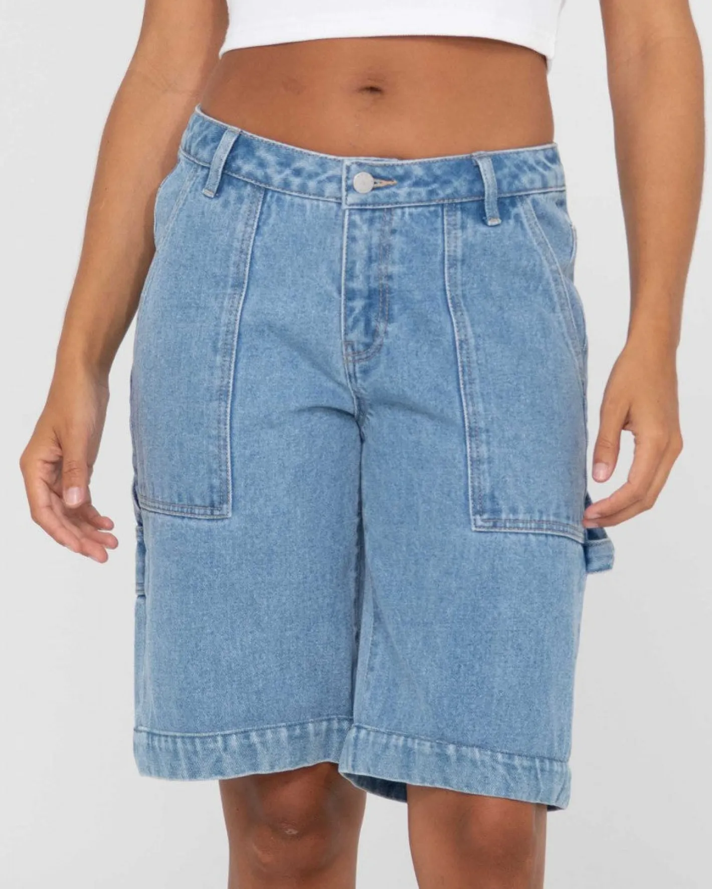 New Billie Low Rise Carpenter Jort Womens Jorts