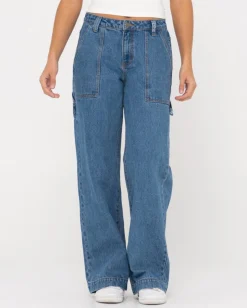 Hot Billie Low Rise Denim Carpenter Jean Womens Pants