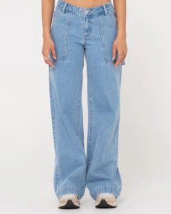 Hot Billie Low Rise Denim Carpenter Jean Womens Pants