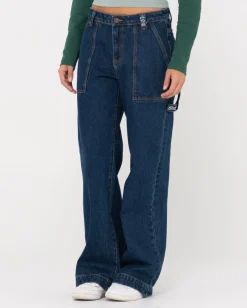 Shop Billie Low Rise Denim Carpenter Jean Womens Pants