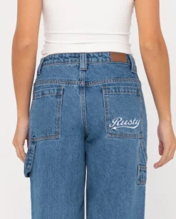 Flash Sale Billie Low Rise Denim Carpenter Jean Womens Denim