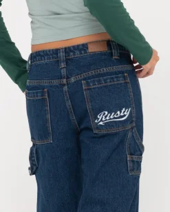 Shop Billie Low Rise Denim Carpenter Jean Womens Pants