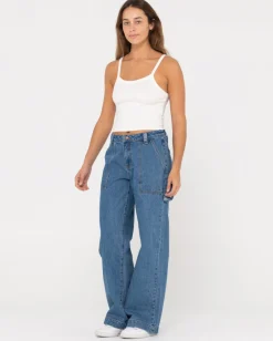 Flash Sale Billie Low Rise Denim Carpenter Jean Womens Denim