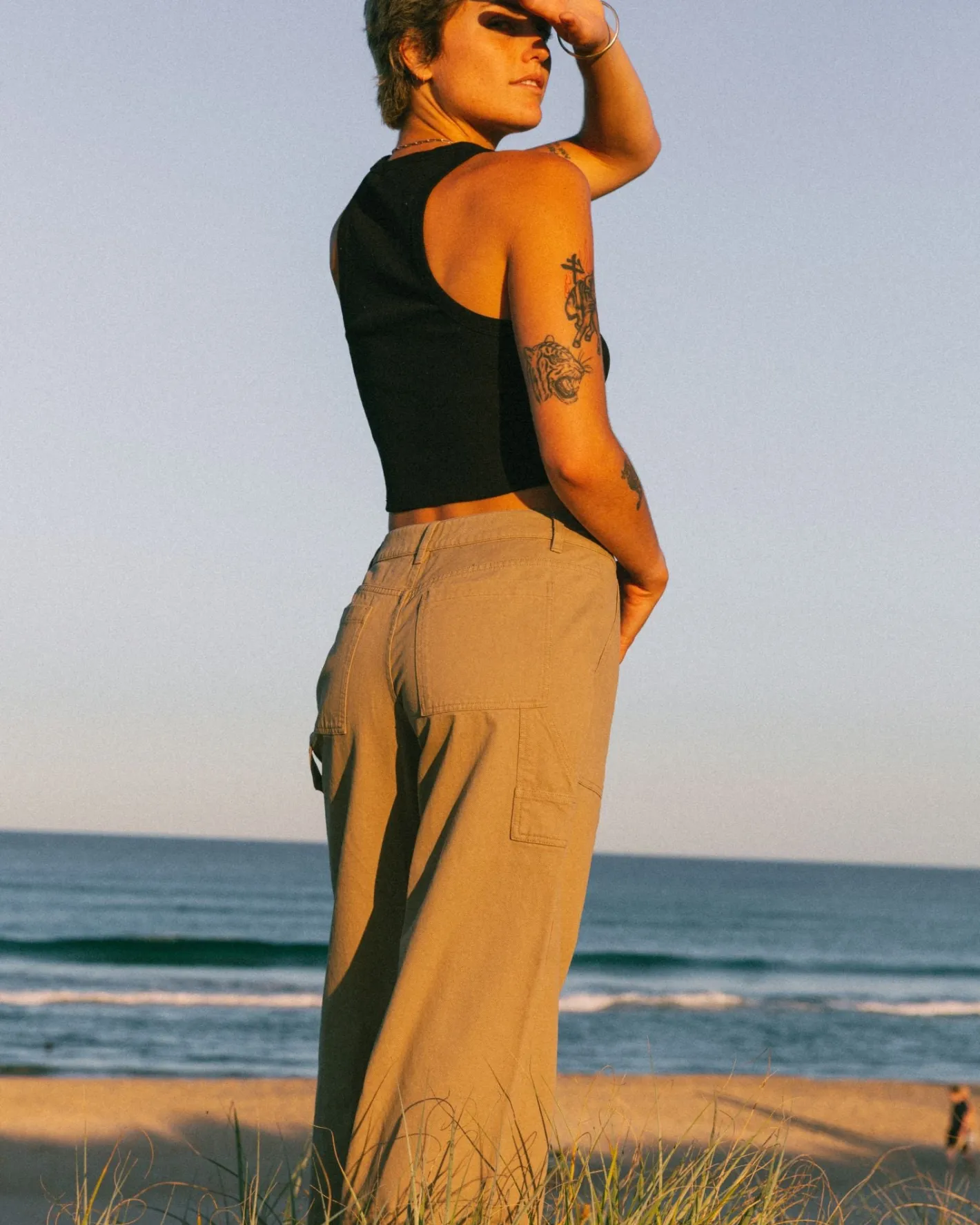 Store Billie Mid Rise Carpenter Pant Womens Pants