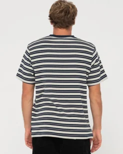 Cheap Biscuits Striped Short Sleeve Tee Mens Tees