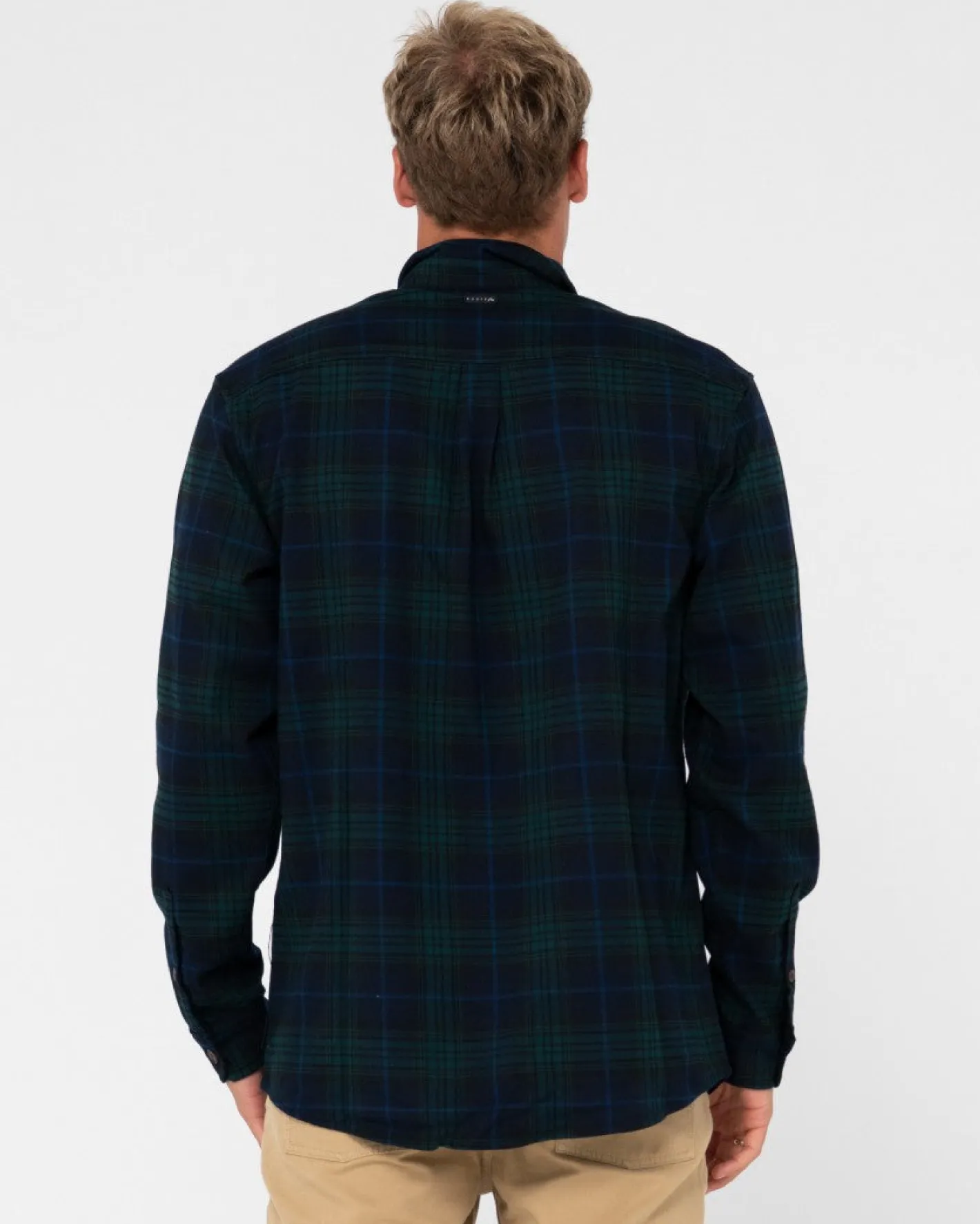 Store Black Watch Long Sleeve Flannel Shirt Mens Shirts