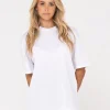 Discount Blanks Boyfriend Fit Tee Womens Tees & Tanks