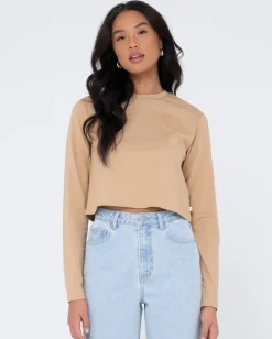 Shop Blanks Long Sleeve Baby Tee Womens Tees & Tanks