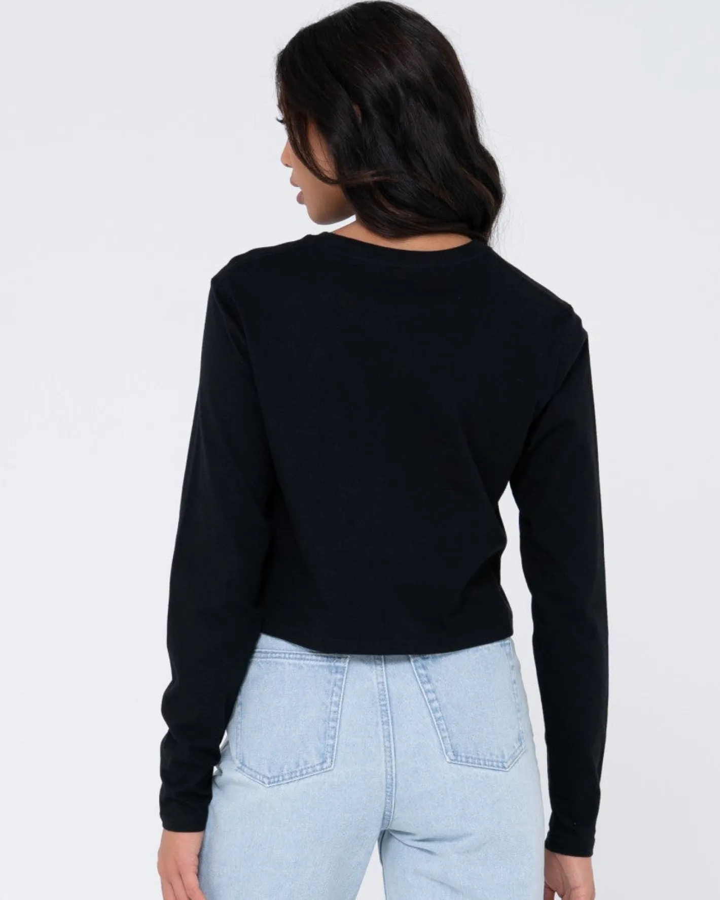 Store Blanks Long Sleeve Baby Tee Womens Tees & Tanks