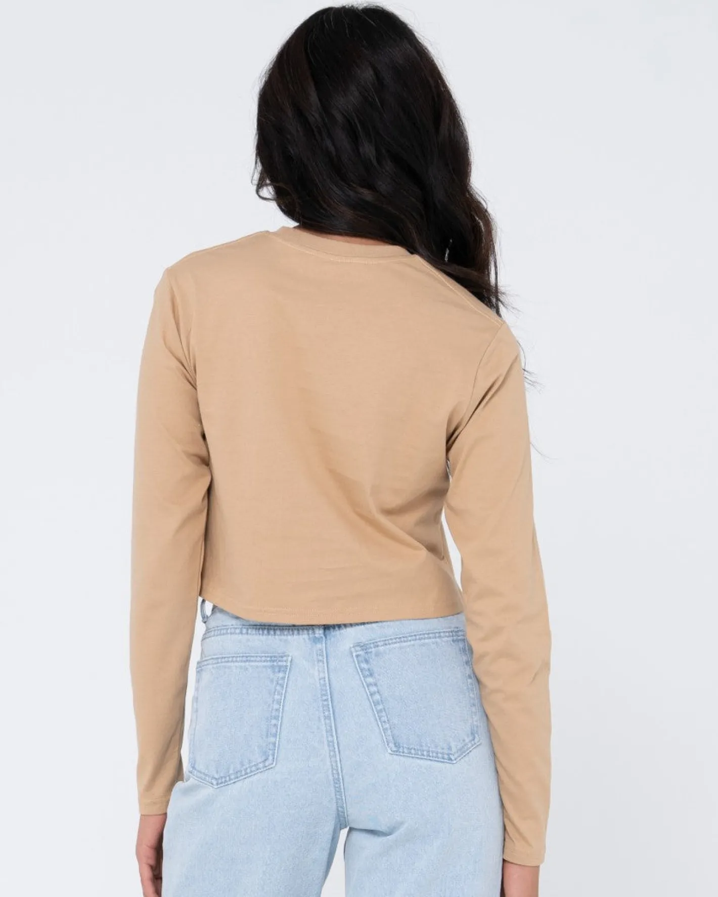 Online Blanks Long Sleeve Baby Tee Womens Basics From 2 For $50*