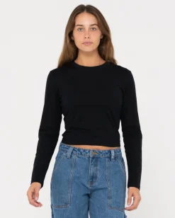 Online Blanks Long Sleeve Skimmer Tee Womens Tees & Tanks