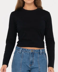 Online Blanks Long Sleeve Skimmer Tee Womens Tees & Tanks