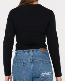 Online Blanks Long Sleeve Skimmer Tee Womens Tees & Tanks