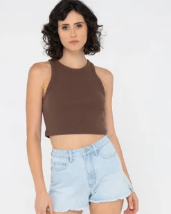 New Blanks Racer Tank Top Womens Tees & Tanks