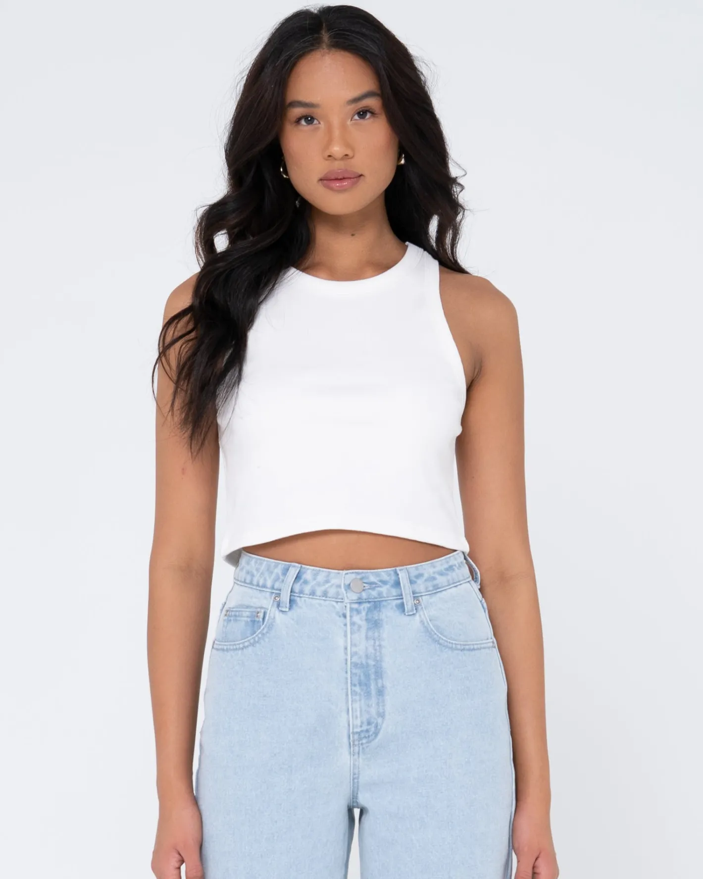 Best Blanks Racer Tank Top Womens Tees & Tanks
