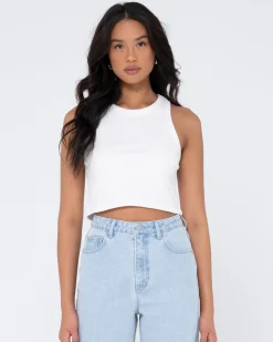 Outlet Blanks Racer Tank Top Womens Basics From 2 For $50*