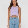 Cheap Blanks Racer Tank Top Womens Tees & Tanks