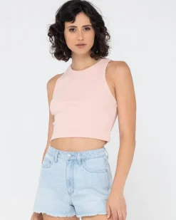 Flash Sale Blanks Racer Tank Top Womens Tees & Tanks