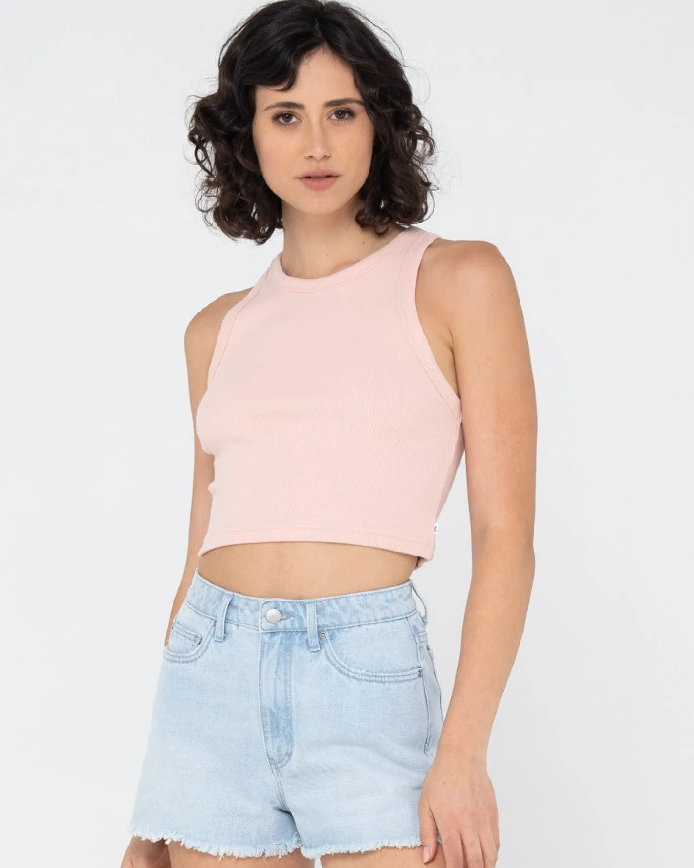 Flash Sale Blanks Racer Tank Top Womens Tees & Tanks
