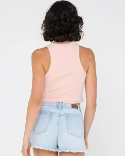 Flash Sale Blanks Racer Tank Top Womens Tees & Tanks