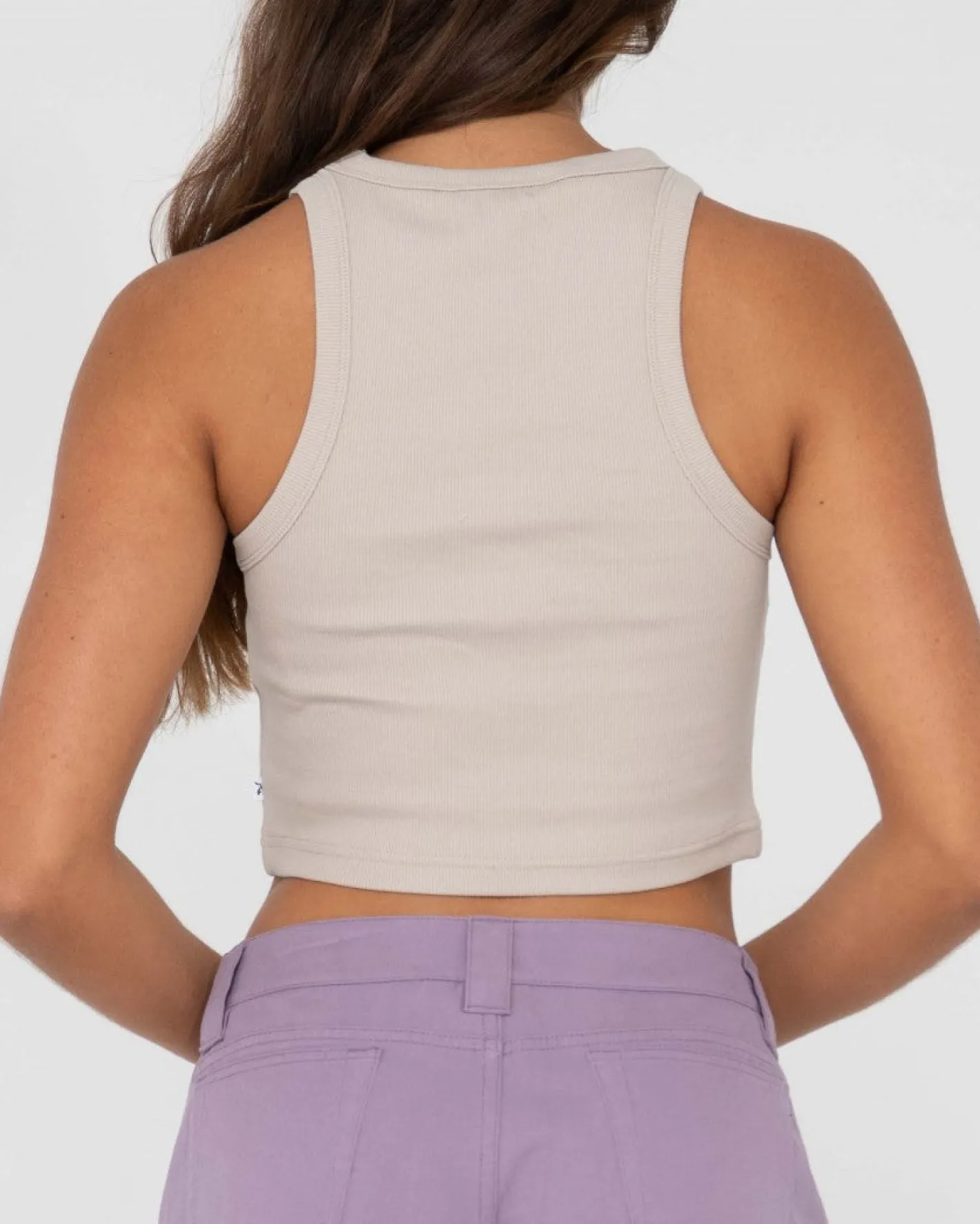 Fashion Blanks Racer Tank Top Womens Tees & Tanks