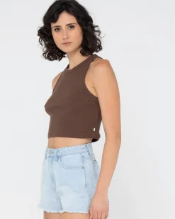 New Blanks Racer Tank Top Womens Tees & Tanks