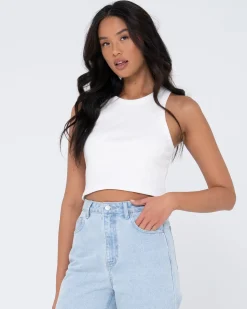 Outlet Blanks Racer Tank Top Womens Basics From 2 For $50*