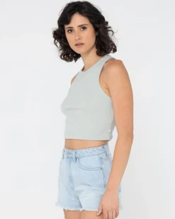Flash Sale Blanks Racer Tank Top Womens Tees & Tanks