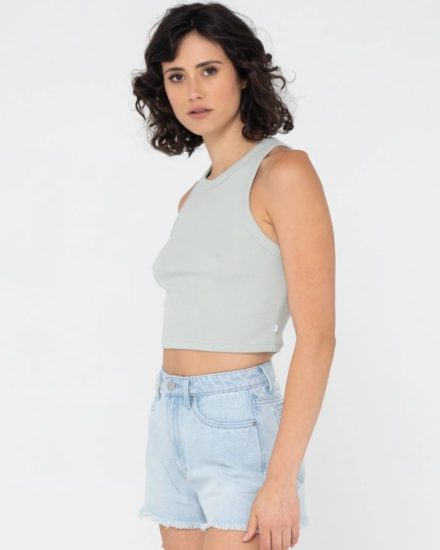 Flash Sale Blanks Racer Tank Top Womens Tees & Tanks